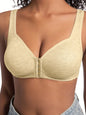 Women's Wire-Free Front Closure Full Coverage Bra