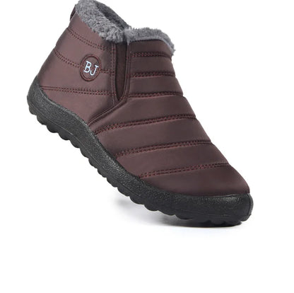 Waterproof Plush Ankle Snow Boots for Women