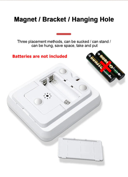 Digital Kitchen Timer with Adjustable Volume and LCD Display