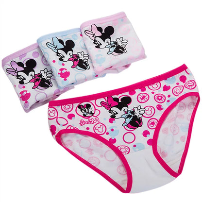 Girls Cartoon Cotton Underwear Briefs Size 2T-10T