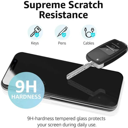 3Pcs Tempered Glass Screen Protector for iPhone