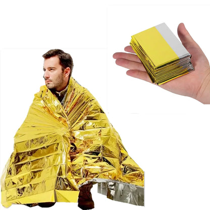 Gold Emergency Blanket Waterproof Insulation Tool 160x210cm