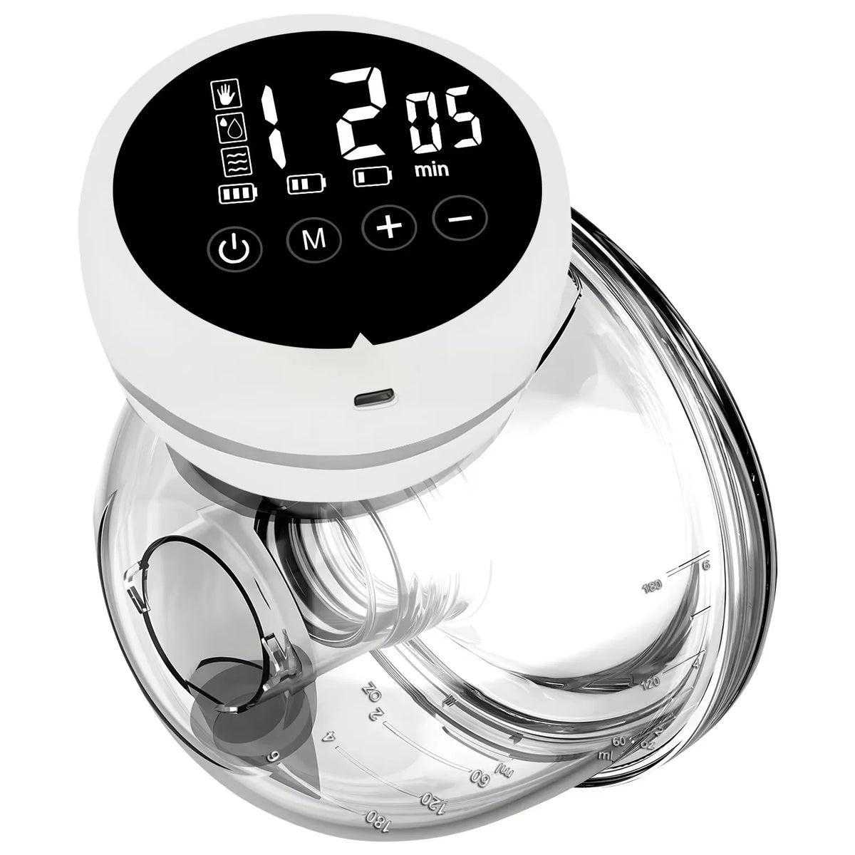 Electric Breast Pump Portable Hands-Free Silica Gel