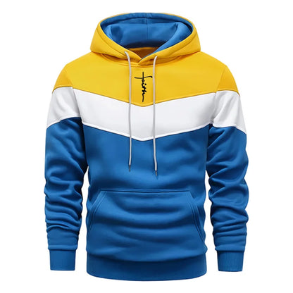 Men's Casual Hoodie Tracksuit for Autumn and Winter