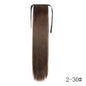 Long Straight Clip-in Ponytail Hair Extension Black