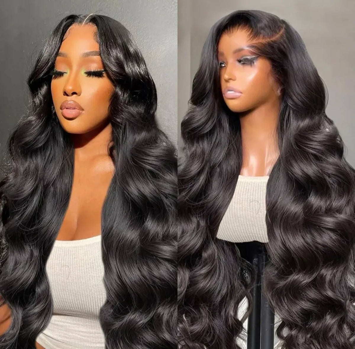 Brazilian Body Wave Virgin Human Hair Wig 360 Lace Frontal