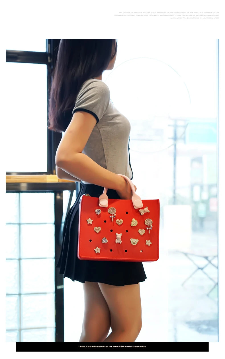 EVA Casual Waterproof Tote Bag for Women