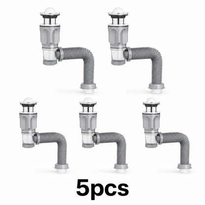 Kitchen Sink Drain Kit ABS and Stainless Steel