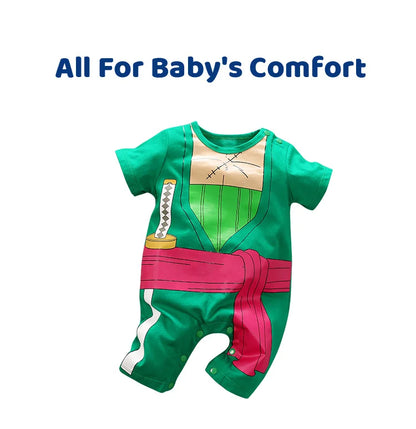 Cotton Anime Role Play Baby Jumpsuit for Summer