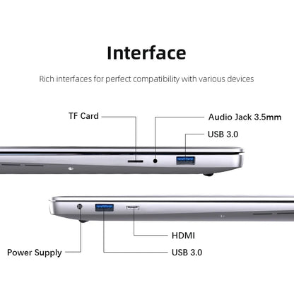 14.1 Inch Ultra Slim Laptop with Intel Atom A3950