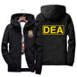 Men's Casual Printed Windbreaker Coat
