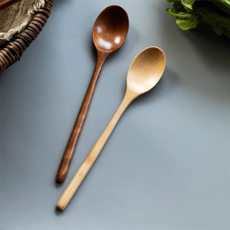 Wooden Spoon Set for Cooking and Dining