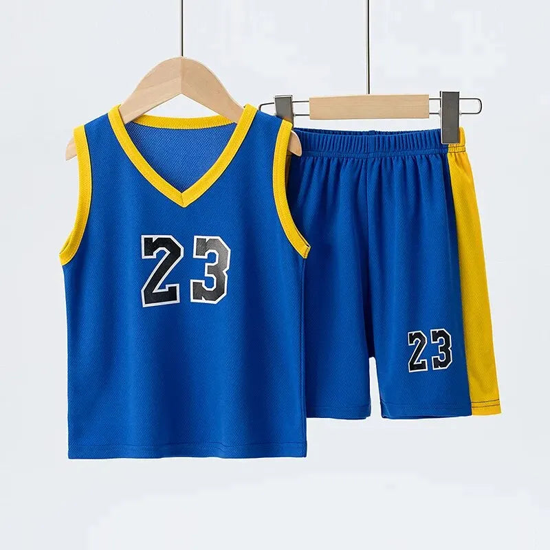 Children's Quick-Drying Sports Suit Casual Mixed Color Set