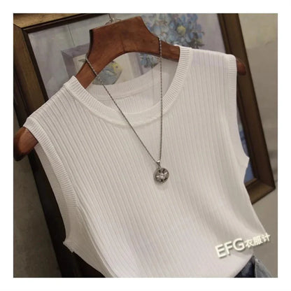Summer Knitted Blouse Shirt for Women