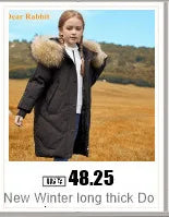 Children's Hooded Parka Down Jacket with Dinosaur Design
