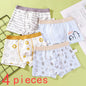 Boys Cotton Cartoon Print Boxer Briefs