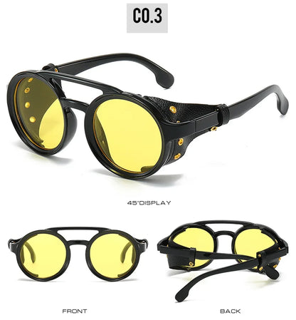 Retro Round Sunglasses for Men and Women UV400