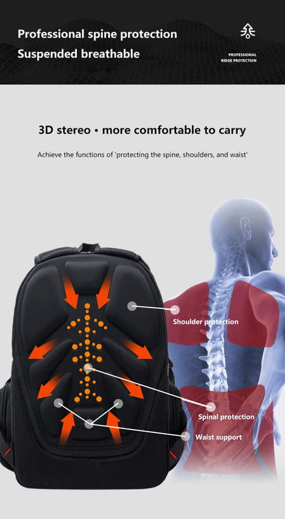 Waterproof Oxford Laptop Backpack for Travel and School