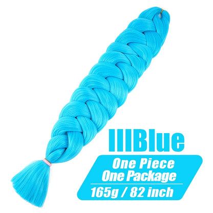 Kanekalon Jumbo Braiding Hair 82 Inch Kinky Straight