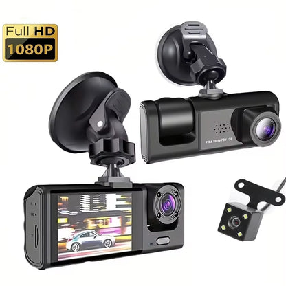 1080P Dash Cam with IR Night Vision and Loop Recording