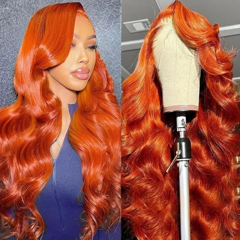 30 Inch Honey Blonde Ombre Lace Front Wig Human Hair