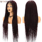 Twist Braided Lace Front Wig Synthetic Full Lace Wig
