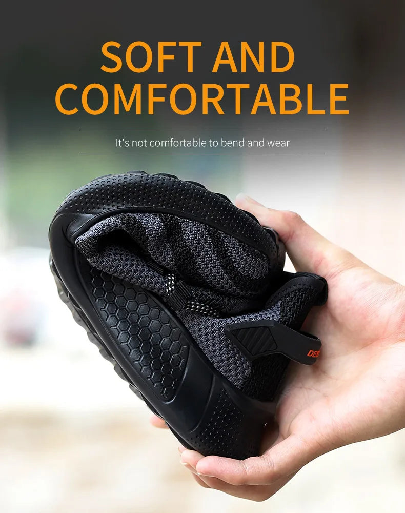 Men's Lightweight Anti-Puncture Safety Boots