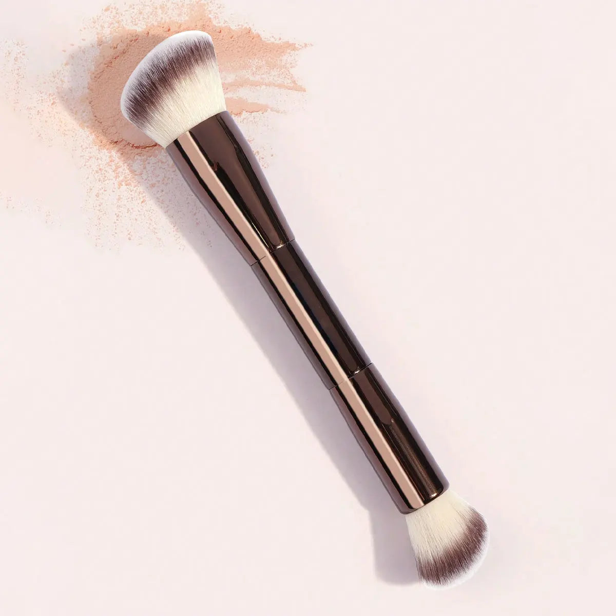 7pcs Makeup Brush Set with Wool Fiber Bristles