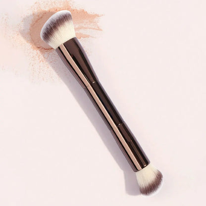7pcs Makeup Brush Set with Wool Fiber Bristles