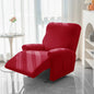 Soft Polyester Recliner Sofa Cover Solid Color