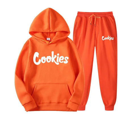 Casual Hoodie Two-Piece Suit for Men and Women