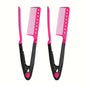 WANMEI Shaped Plastic Hair Detangling Comb