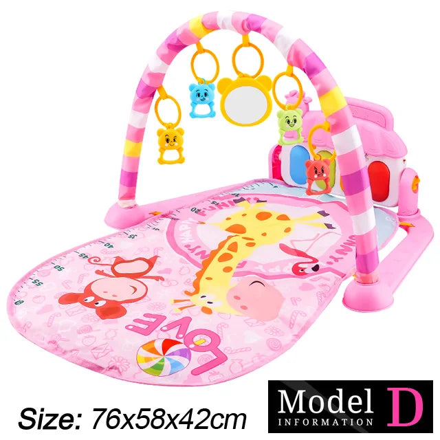 Baby Fitness Stand Music Play Gym Activity Toy