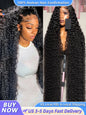 200% Real Density Deep Wave Lace Frontal Wig 30 Inch Human Hair