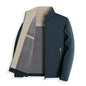 Men's Casual Polyester Jacket for Spring and Autumn