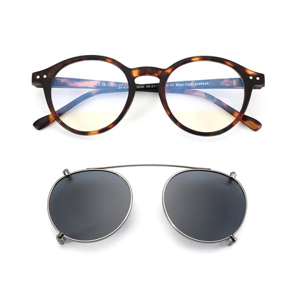 ZENOTTIC Clip-On Polarized Sunglasses for Women