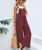 Yellow Denim Jumpsuit for Women Casual Street Wear