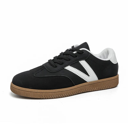 Women Lace-Up Casual Sneakers Breathable Tennis Shoes