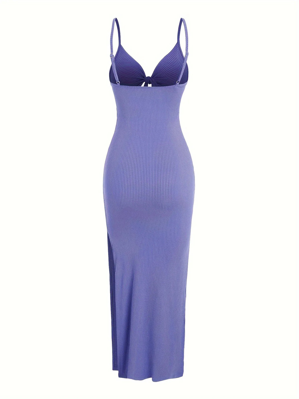 Knit Backless Sleeveless Dress for Women