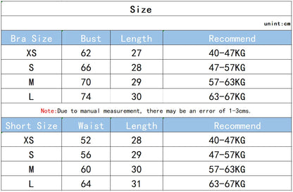 Peach High Waist Seamless Sports Bra and Shorts Set