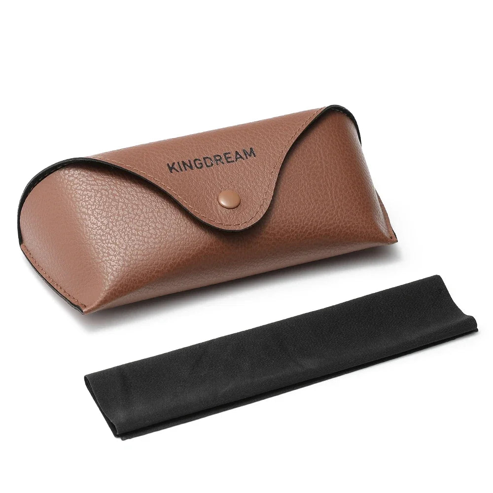 KINGDREAM Polarized Round Frame Sunglasses UV400