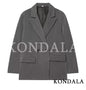 Elegant Double Breasted Blazer Coat for Women