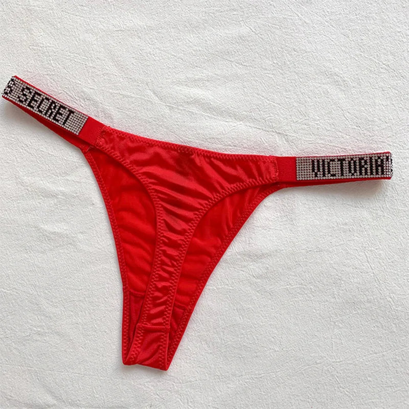 Sexy Pink Tencel Lingerie Bra and Brief Set