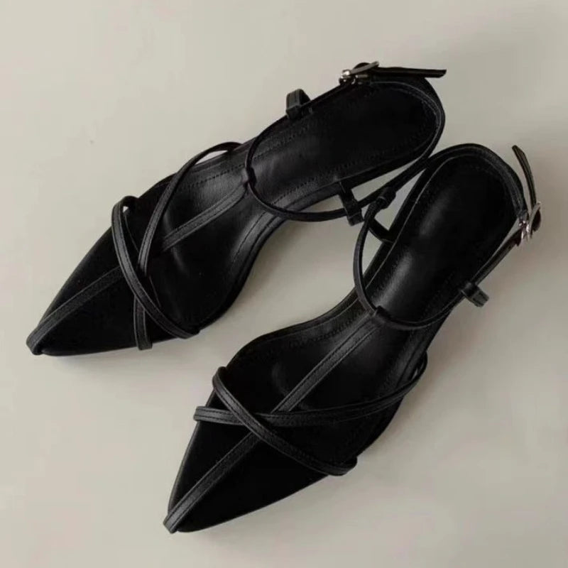 Women Gladiator Sandals with Thin Heels for Parties