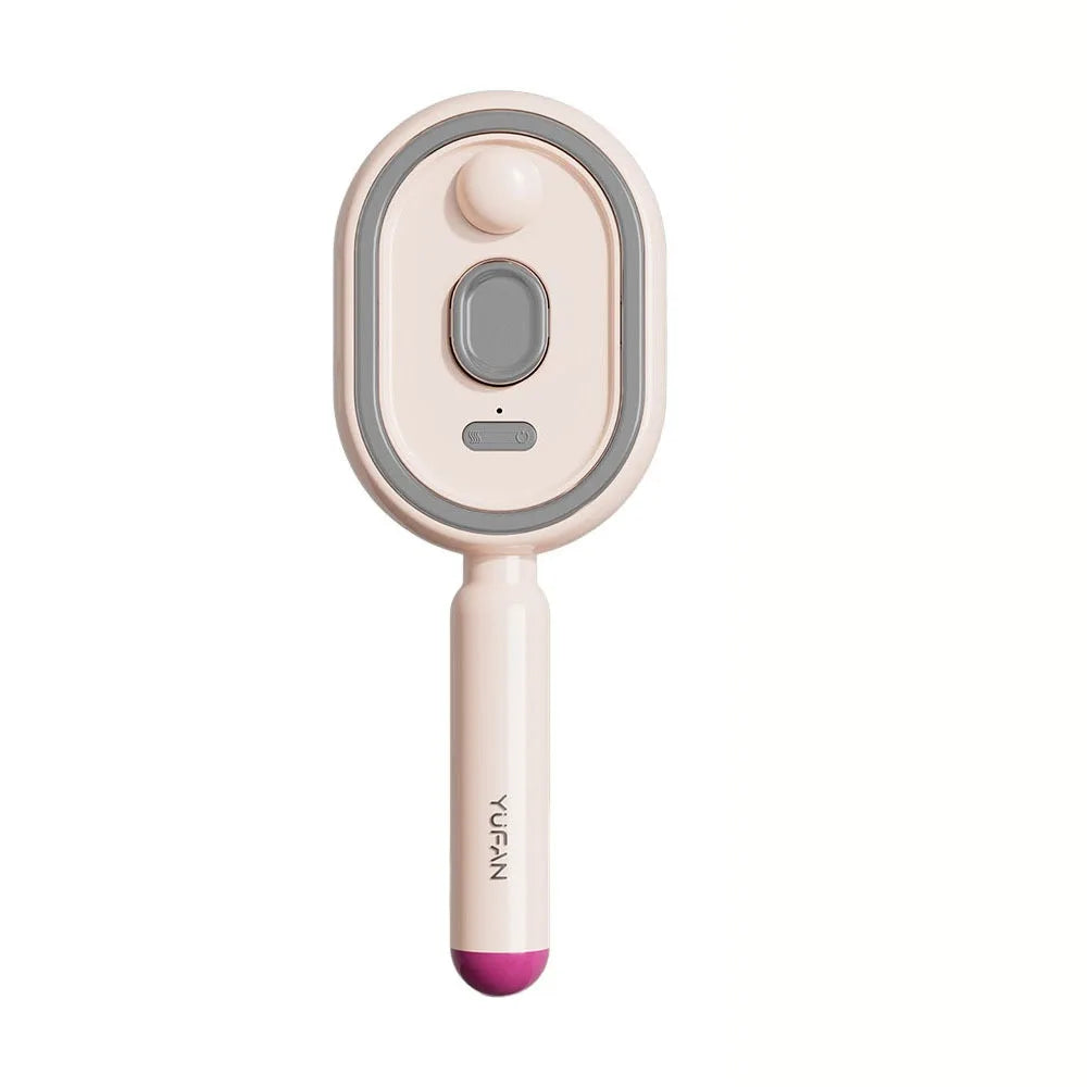 Electric Hair Care Spray Massage Comb ABS Pink