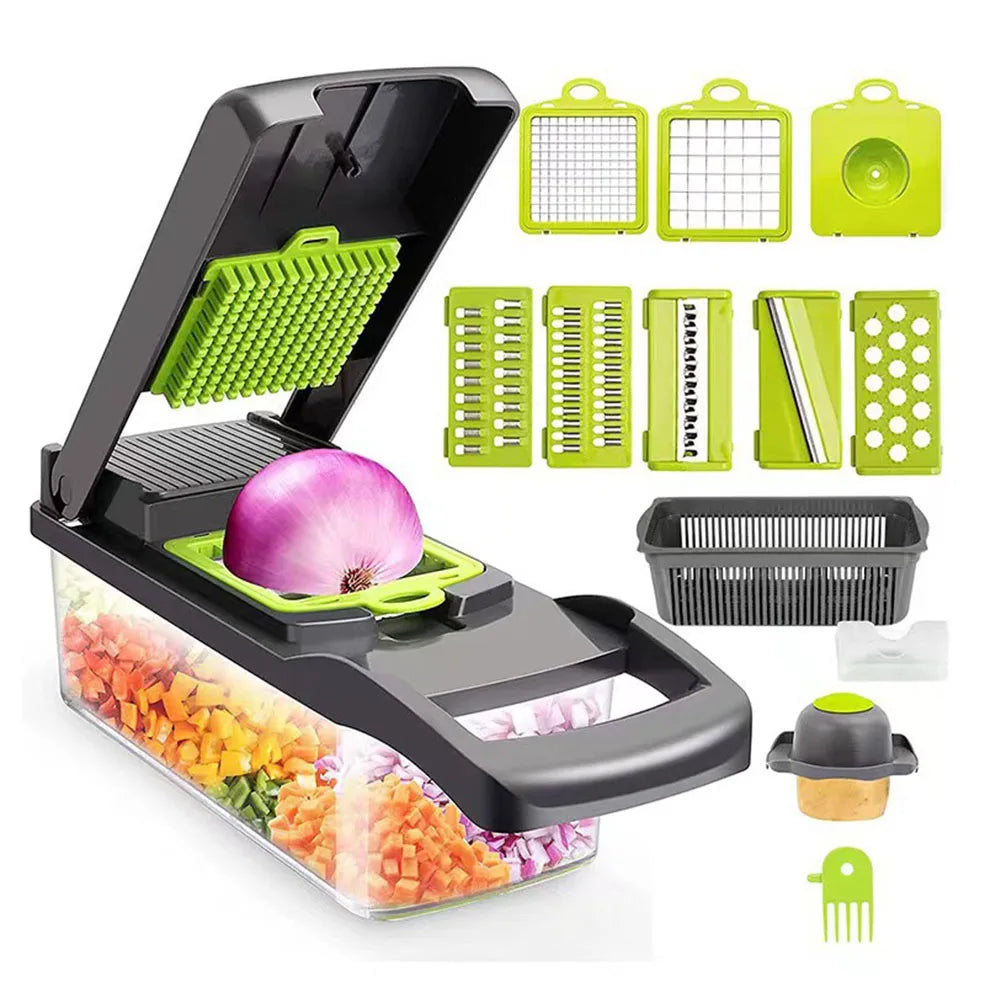 Vegetable Chopper Mandoline Slicer with Container