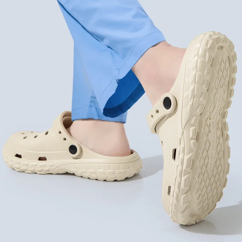 Summer Non-Slip Closed Toe Sandals for Men and Women
