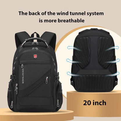 Waterproof Oxford Laptop Backpack for Travel and School