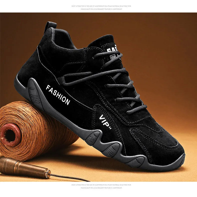 Men's Casual Hiking Shoes with Anti-Slip Comfort