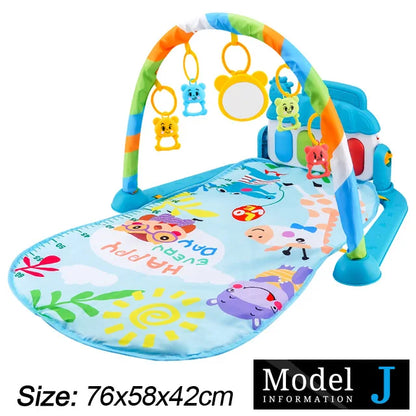 Baby Fitness Stand Music Play Gym Activity Toy